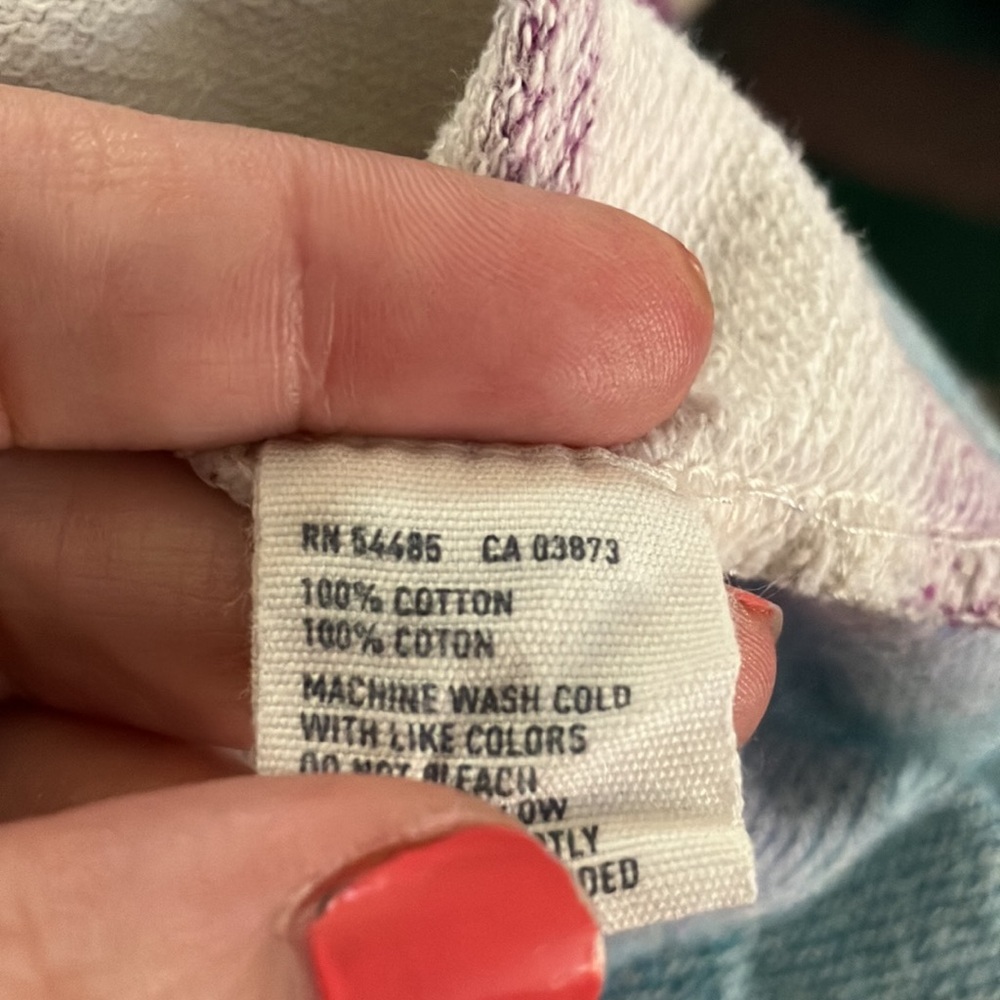 American Eagle Striped Hoodie, Large - Picture 6 of 6
